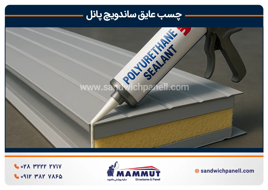 چسب عایق ساندویچ پنل