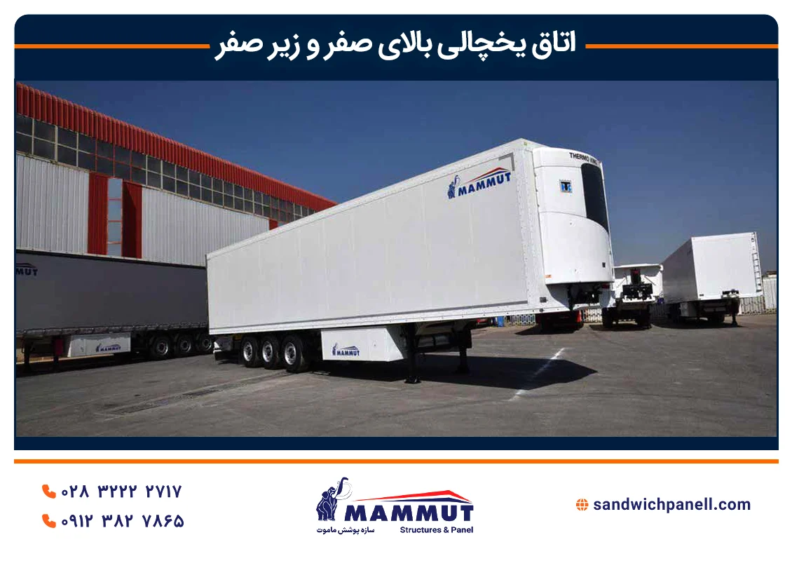 اتاق یخچالی بالای صفر و زیر صفر