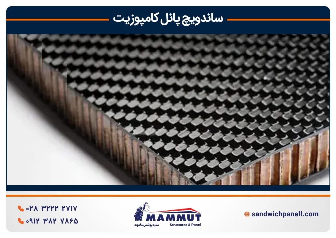هسته میانی ساندویچ پانل کامپوزیت