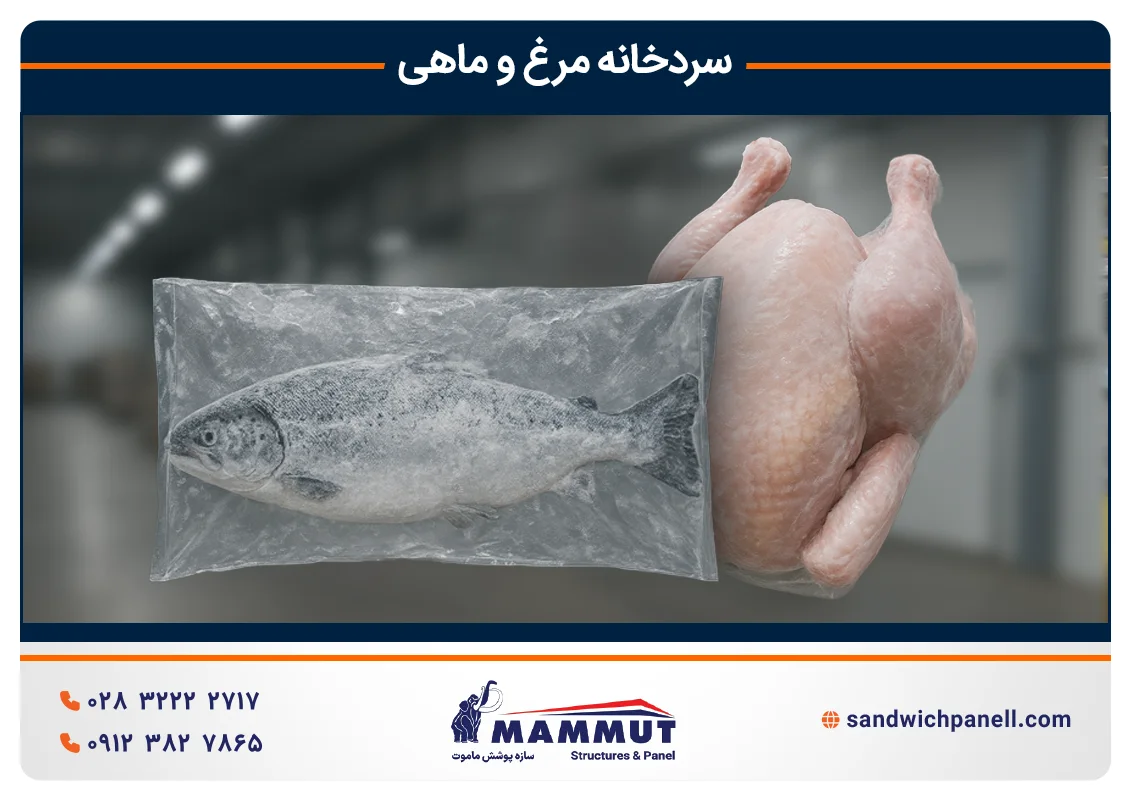 سردخانه مرغ و ماهی