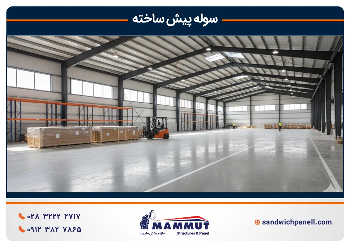 سوله انبار پیش ساخته