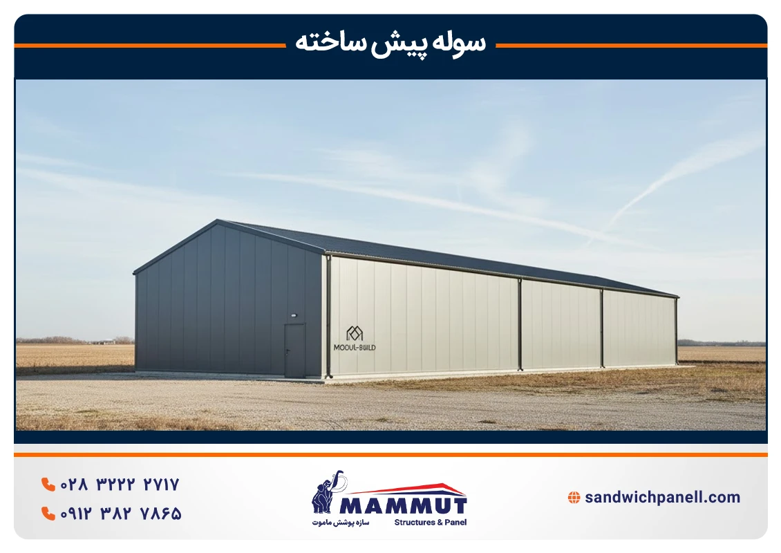 سوله صنعتی پیش ساخته