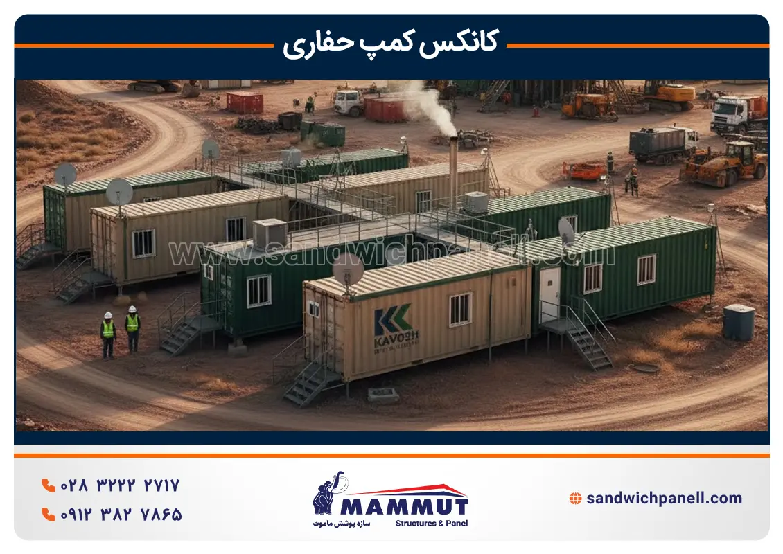 کانکس کمپ حفاری