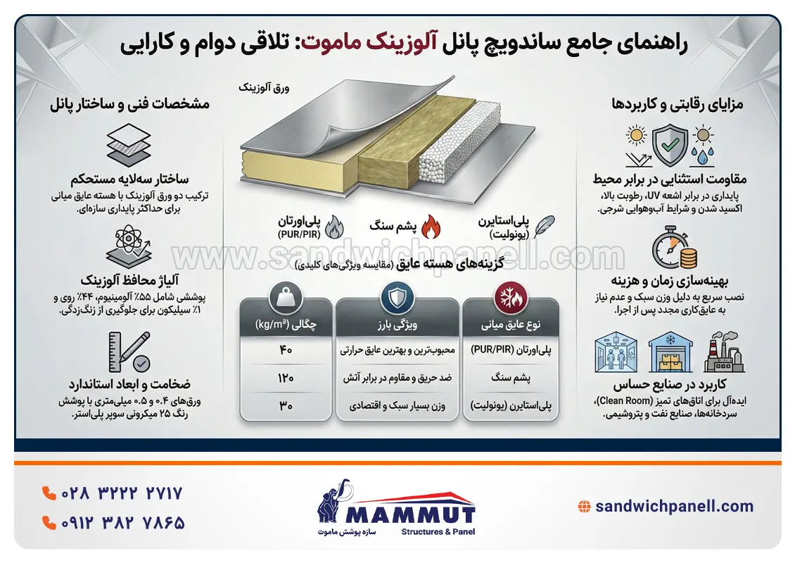 ساندویچ پانل آلوزینک